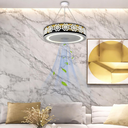 INVISIBLE WORLD 300mm/13 inch BLDC Ceiling Fan | Modern Sleek design | Ultra High Speed Motor | Perfect for Home, Kitchen & Bedrooms | 2-Year Warranty | White