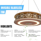 INVISIBLE WORLD 300mm/13 inch BLDC Ceiling Fan | Modern Sleek design | Ultra High Speed Motor | Perfect for Home, Kitchen & Bedrooms | 2-Year Warranty | White